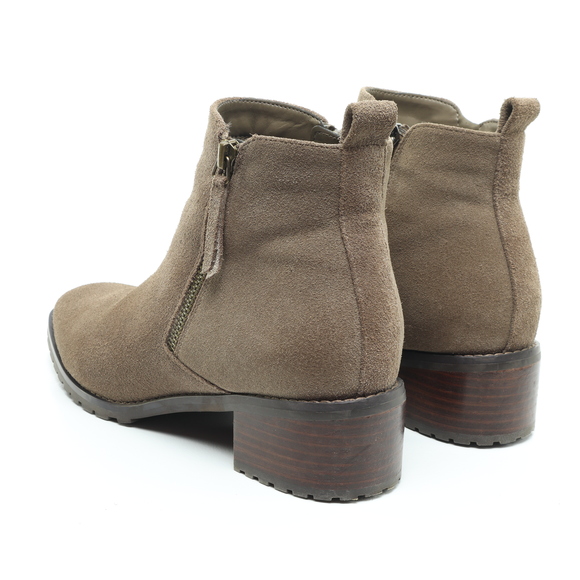 Blondo Samara Waterproof Suede Leather Ankle Boots Women 9.5 Gray/Brown - Picture 8 of 16